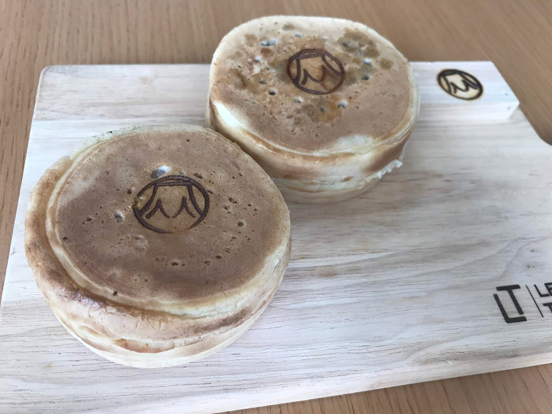 回転焼きにロゴをいれたい！焼印本舗のオリジナル焼印