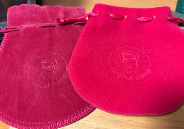 袋状の製品へのロゴ入れ・型押し加工をホットスタンプ