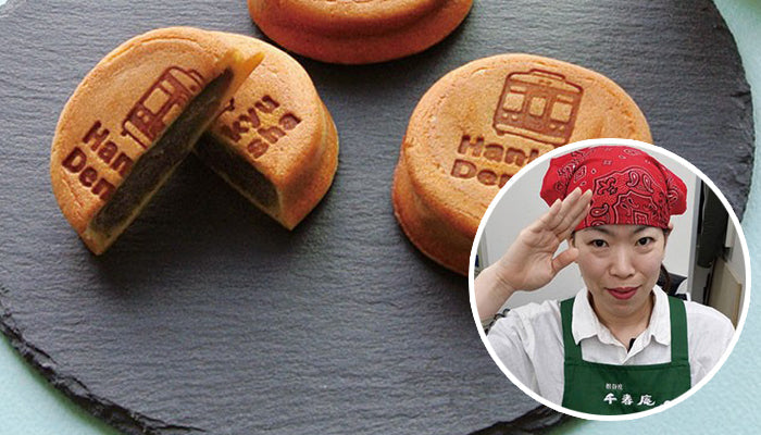 和菓子への焼印