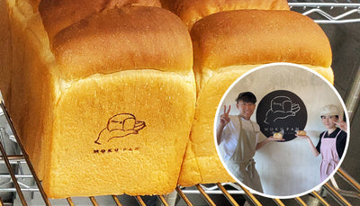 食パンにマークの焼印