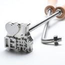 焼印（ステンレス製）直火式セット